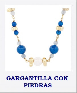GARGANTILLAS CON PIEDRAS DE COLORES