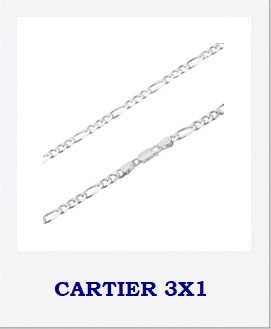 CADENA CARTIER 3X1