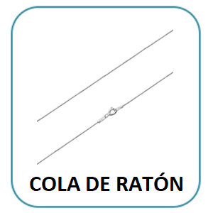 CADENA COLA DE RATÓN