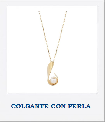 COLGANTES CON PERLA